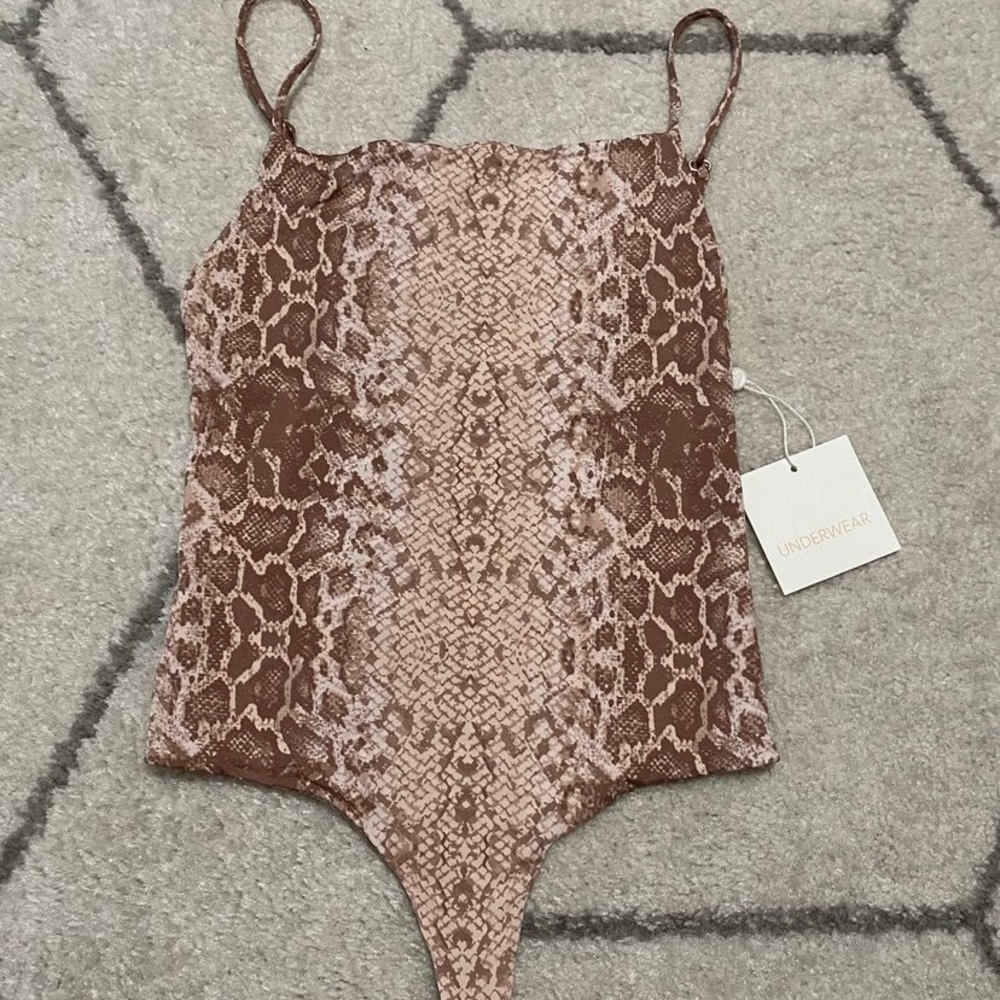 NWT Mai Underwear Deluxe Mod Bodysuit/Swimsuit